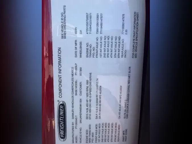 2021 Freightliner Cascadia