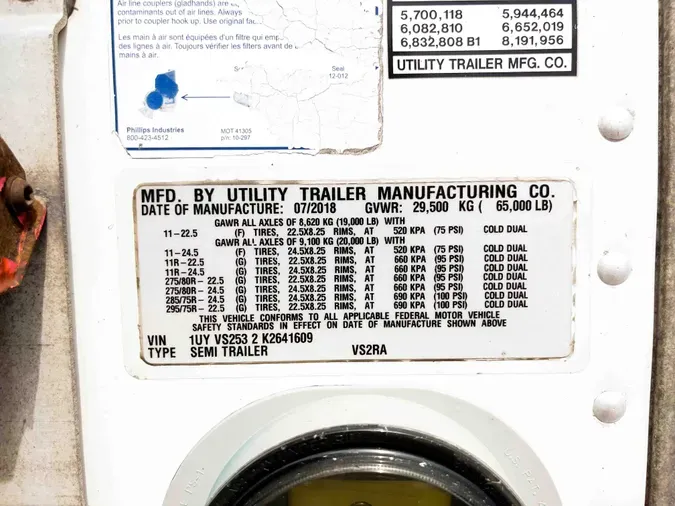 2019 UTILITY VS2RA