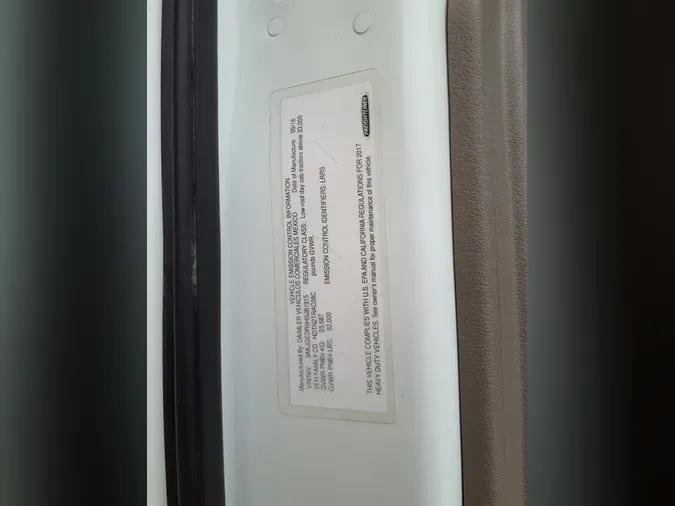 2017 FREIGHTLINER/MERCEDES CASCADIA 125