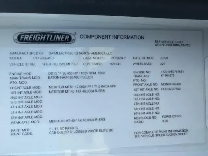 2021 Freightliner Cascadia