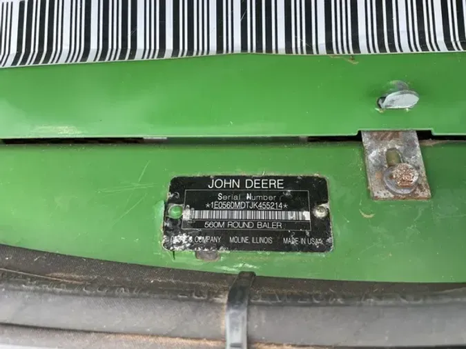 2019 John Deere 560M