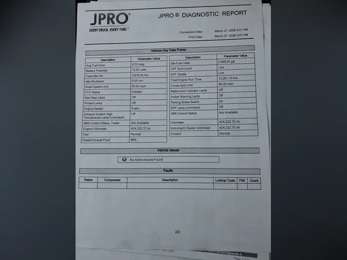 2018 NAVISTAR INTERNATIONAL LT625 DAYCAB T/A