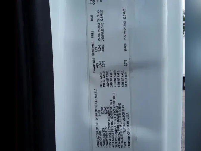2020 FREIGHTLINER/MERCEDES NEW CASCADIA PX12664e01864ef2b370c64a6e0c86b9e2a4183