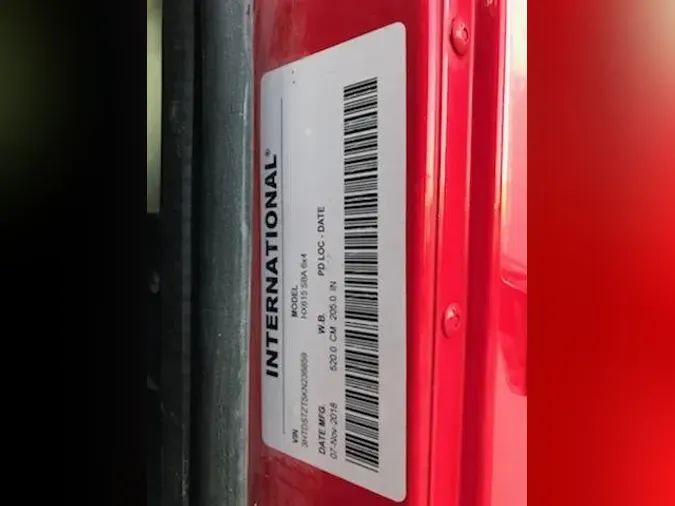 2019 International HX615