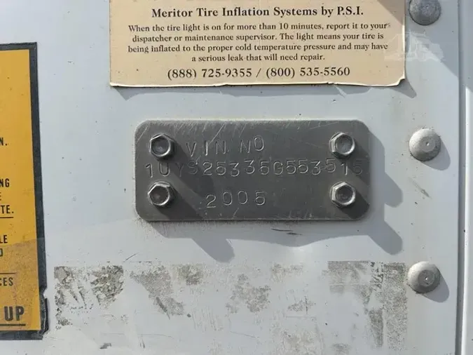 2005 UTILITY 53 FT DRY VAN