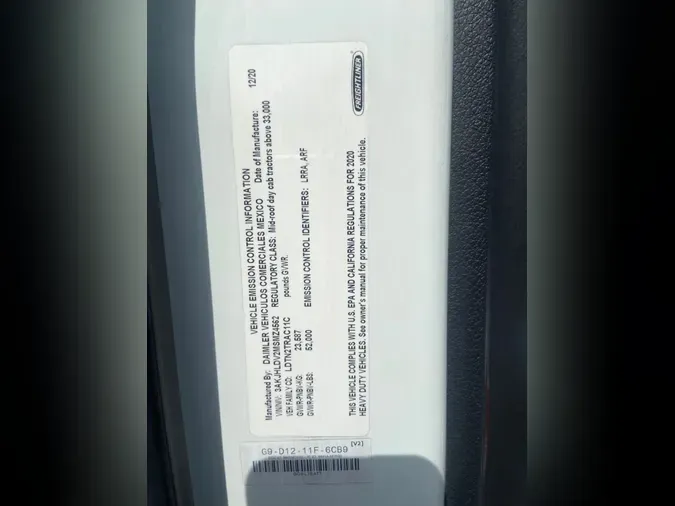 2021 FREIGHTLINER/MERCEDES NEW CASCADIA PX12664e08f8ac314d6eeb60b0fcee822bc2be5