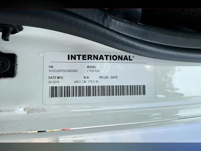 2020 INT LT625 6x4