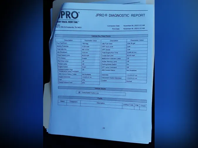 2017 FREIGHTLINER/MERCEDES M2 106