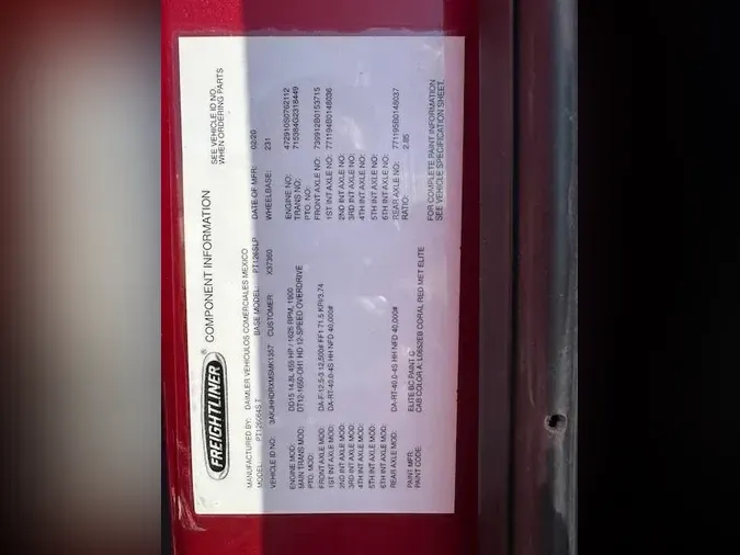 2021 Freightliner Cascadia