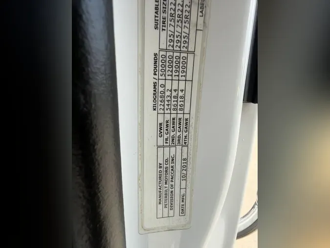 2019 Peterbilt 579