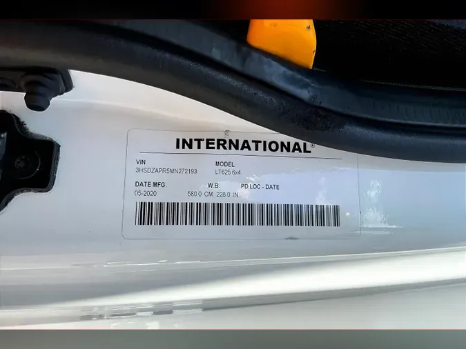 2021 INT LT625 6x4