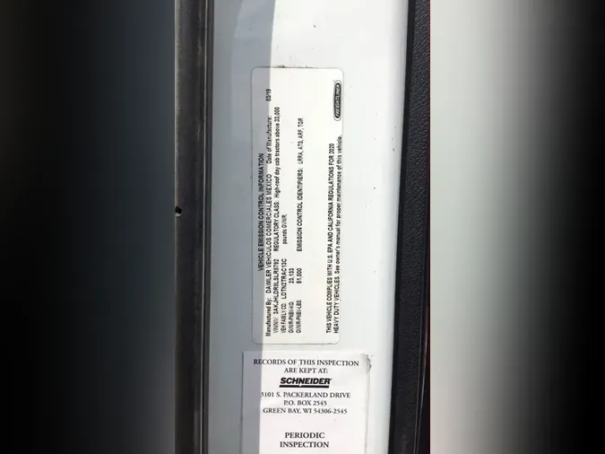 2020 Freightliner Cascadia 126e39d68ee50ca6476718c30eb88944523