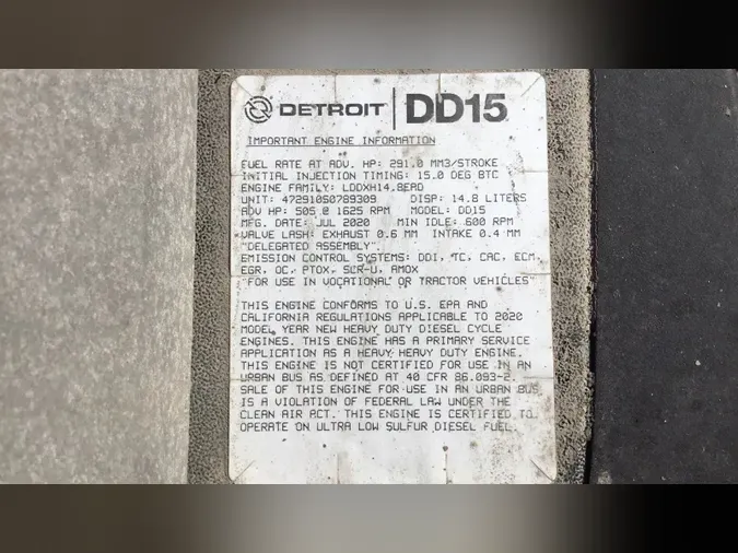 2021 Freightliner Cascadia 126