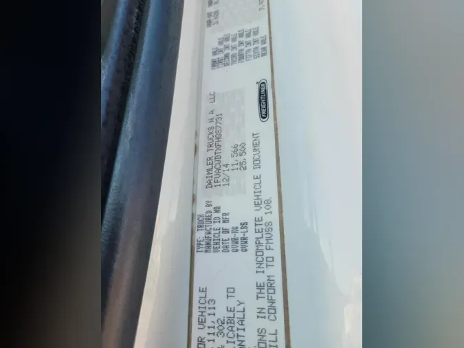 2015 Freightliner Business Class M2 106