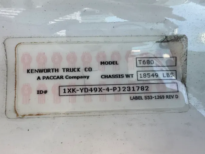 2023 Kenworth T680