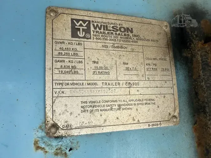 1999 WILSON 