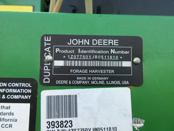 2011 John Deere 7750