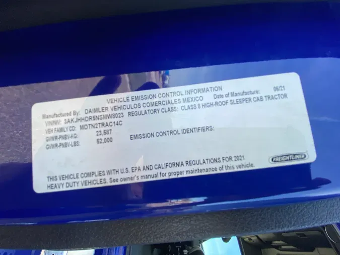 2022 Freightliner Cascadia