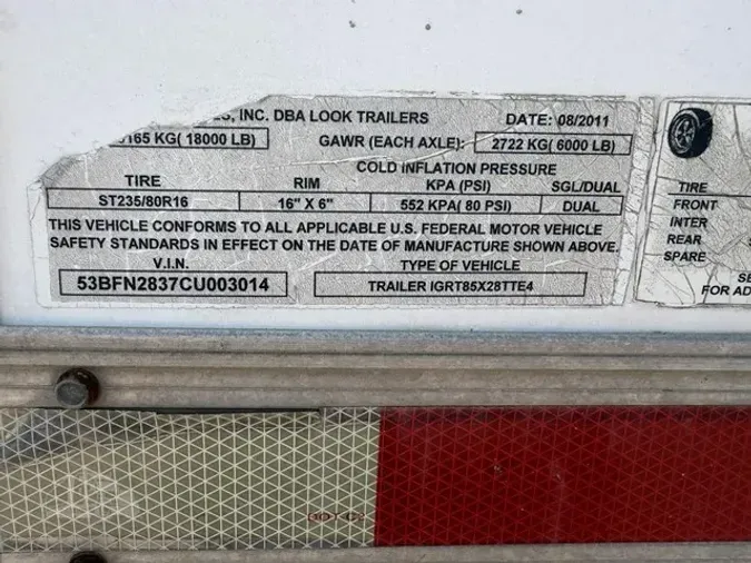 2012 FORMULA TRAILERS e7369244cfa31b1ebeffad7b4a00d217
