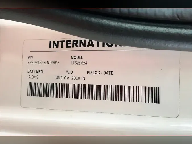 2020 INT LT625 6x4