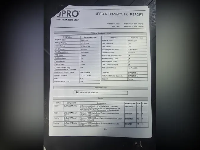 2019 FREIGHTLINER/MERCEDES M2 106