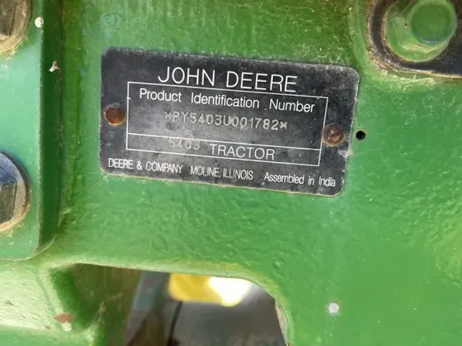 2008 John Deere 5403