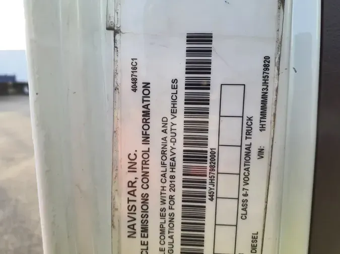 2018 NAVISTAR INTERNATIONAL 4300ea49b8d8e2ecbc1816788a8744b7ef2d