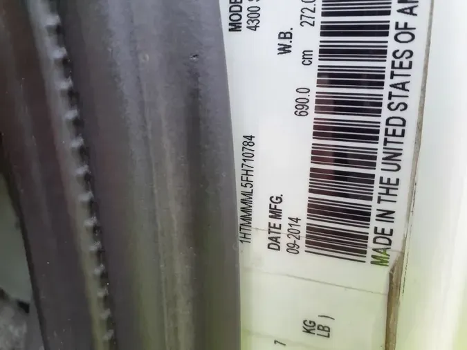 2015 NAVISTAR INTERNATIONAL 4300