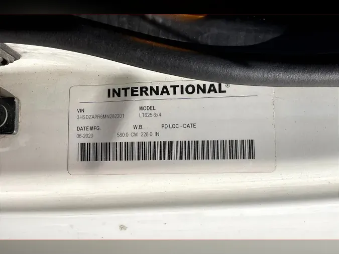 2021 INT LT625 6x4