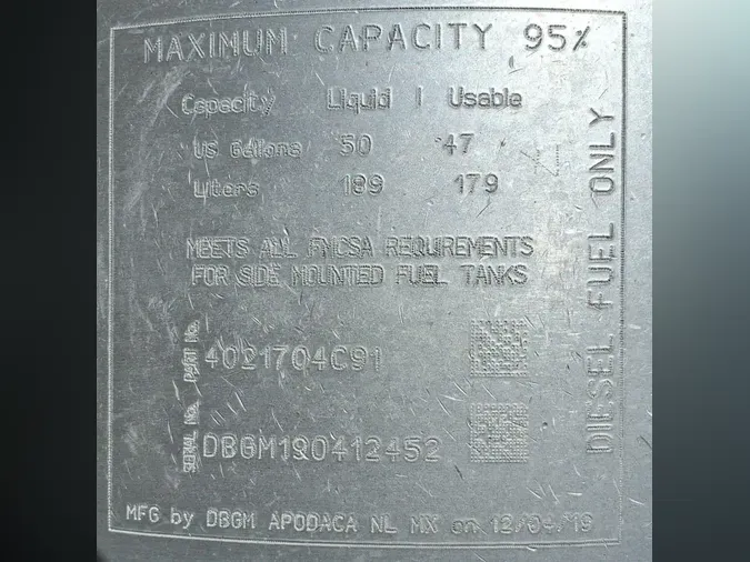 2020 NAVISTAR INTERNATIONAL MV607 (4X2)