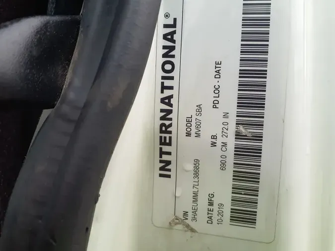 2020 NAVISTAR INTERNATIONAL MV607 (4X2)