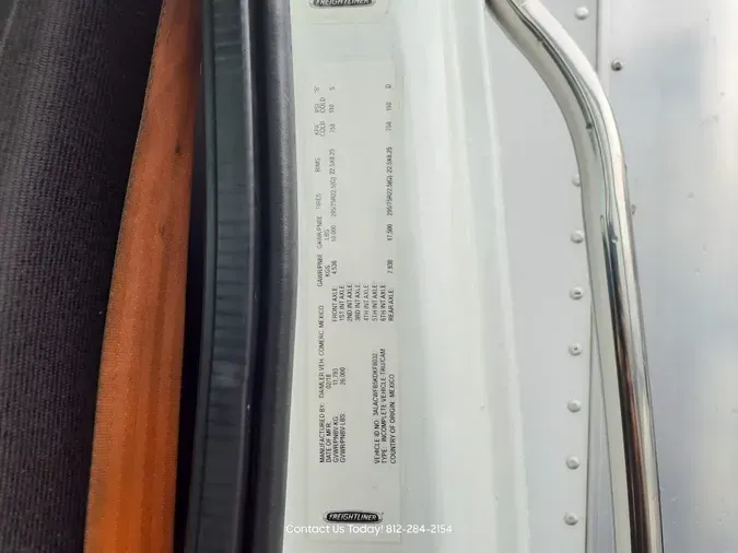 2019 FREIGHTLINER/MERCEDES M2 106