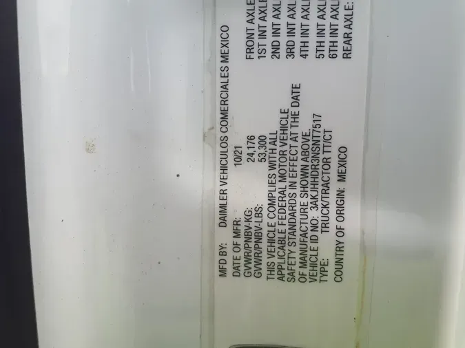 2022 FREIGHTLINER/MERCEDES NEW CASCADIA PX12664ed70d1caf5a56065f8d4158e62361e0e
