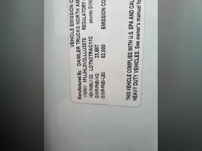 2020 FREIGHTLINER/MERCEDES NEW CASCADIA PX12664