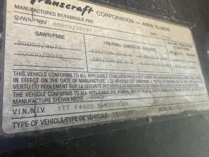 2006 TRANSCRAFT 