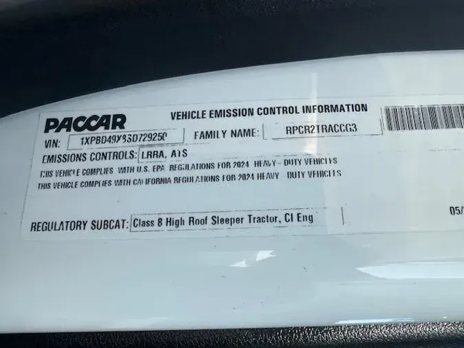 2025 Peterbilt 579eefa05b1d7ce5bac6699673f9e39ba24
