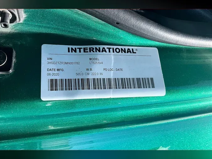 2021 INT LT625 6x4