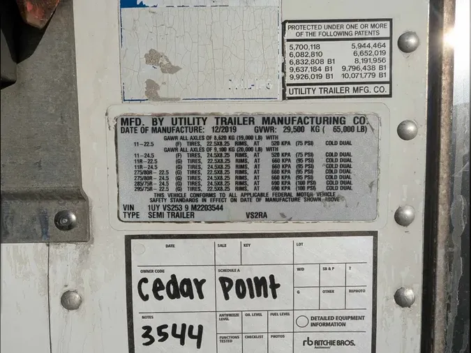 2021 UTILITY VS2RA