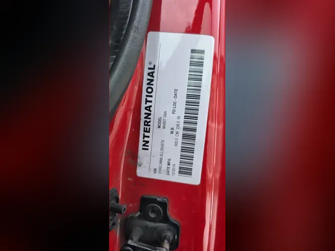 2020 NAVISTAR INTERNATIONAL MV607 (4X2)