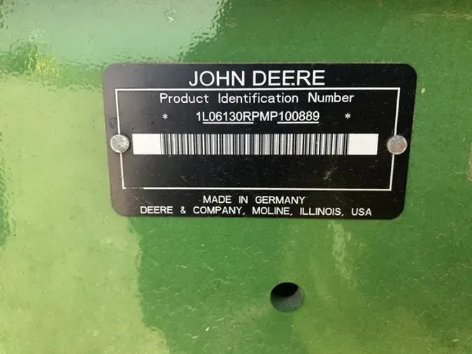 2021 John Deere 6130R Cab