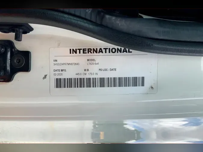 2021 INT LT625 6x4