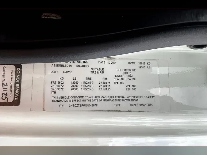 2022 INT LT625 6x4f25418c647aadeb19a93edcfc3430f3b