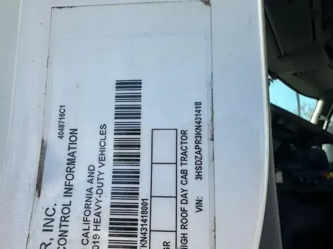 2019 International LT625