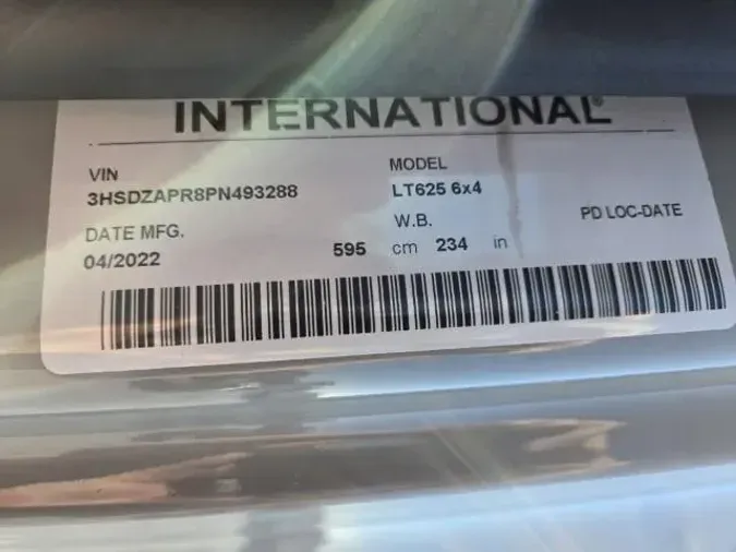 2023 International LT625