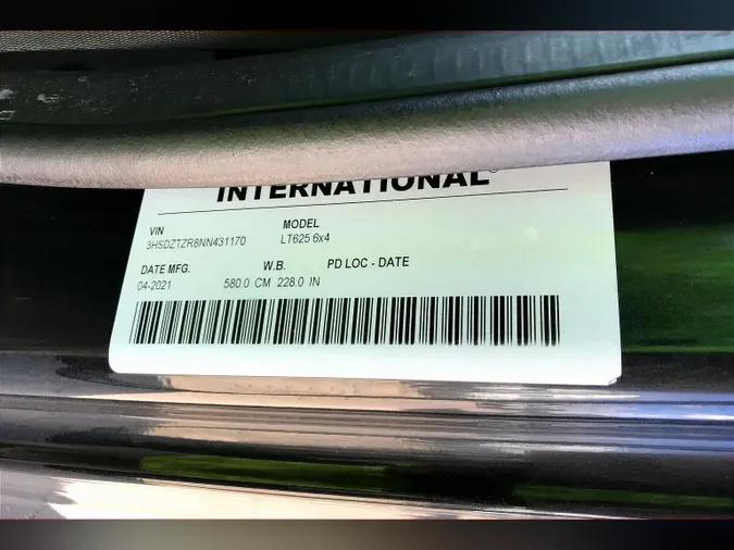 2022 INT LT625 6x4