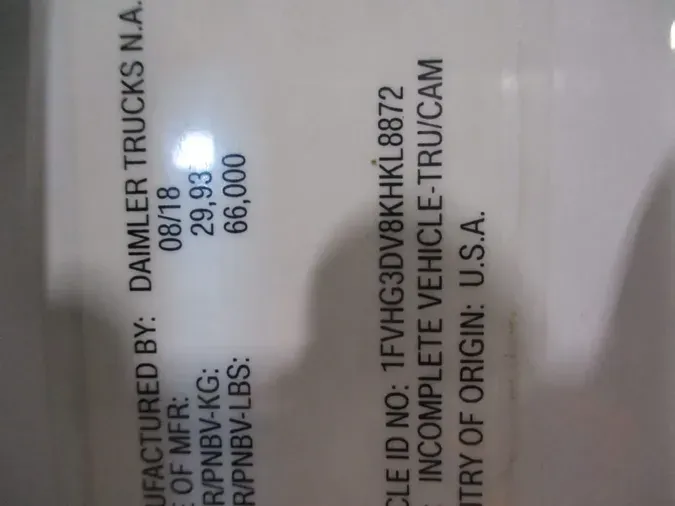 2019 FREIGHTLINER/MERCEDES 114SD