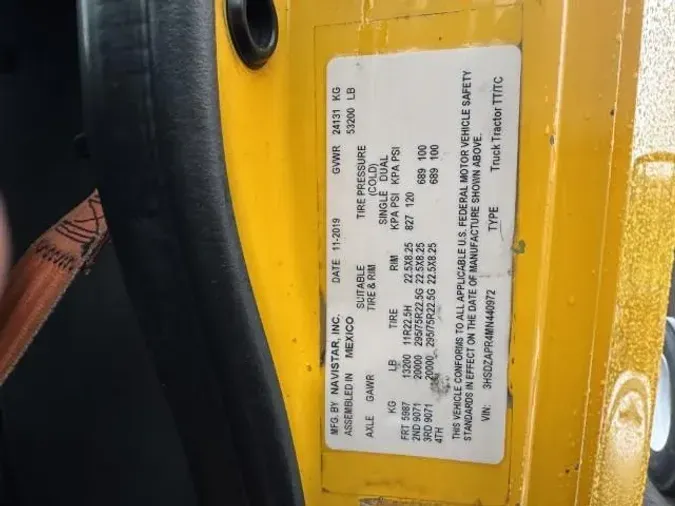 2021 International LT625