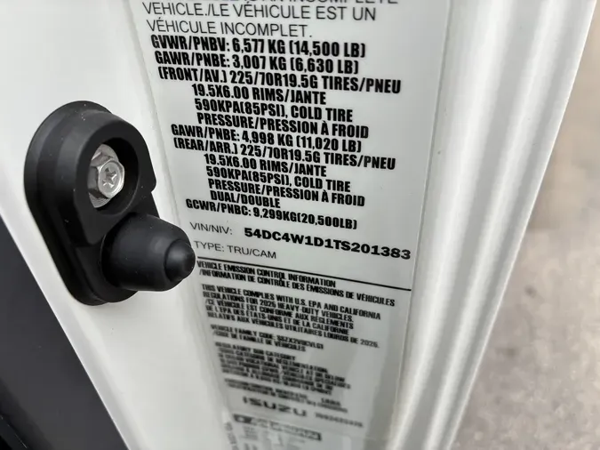 2026 ISUZU NPRGASHDMorgan18x91X96NG