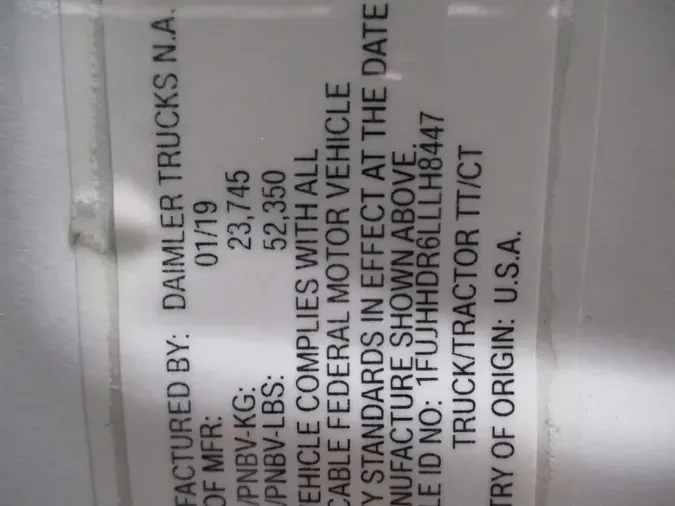 2020 FREIGHTLINER/MERCEDES NEW CASCADIA PX12664