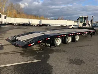2023 BWS 25-TON TRI-AXLE AIR TILT TAG TRAILER